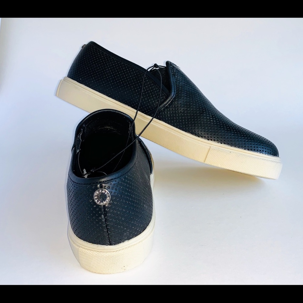 Women's Steve Madden Black Perforated Evrest Shoes